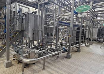 Linia do pasteryzacji śmietanki Alfa Laval / Tetra Pak