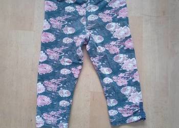 Krótkie legginsy getry legginsy Coccodrillo - kwiatki kwiatuszki