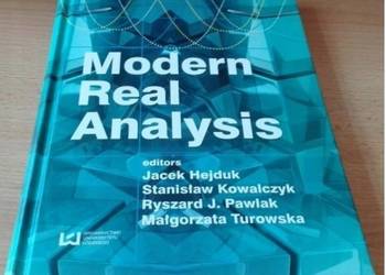 Modern real analysis / Hejduk Kowalczyk Pawlak Modern real analysis / Hejduk Kowalczyk Pawlak