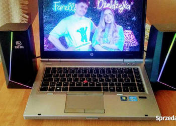 Laptop HP 8470p win 10 i5/ 2,80 GHz 8GB 120 GB SSD + głośniki MAD DOG