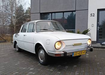 Skoda S100 100 jak 105 120 PRL zabytek żółte tablice