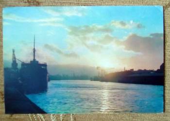 PORT NA RZECE CLYDE W GLASGOW