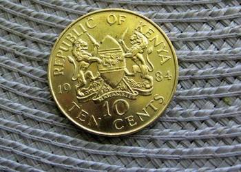 Kenia 10 Cent 1984r