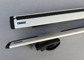 Belki aluminiowe Thule WingBar Edge na otwarte relingi