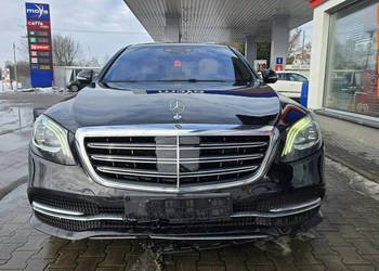 Mercedes S 350 S 350d Lang 4 Matic Bogate Wyposażnie Odpala i Jeździ F Vat…