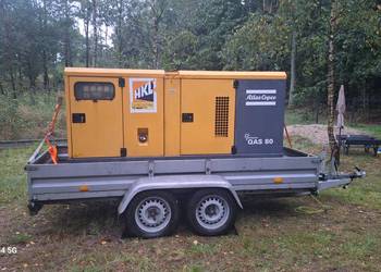 Agregat prądotwórczy 65 Kw Atlas Copco