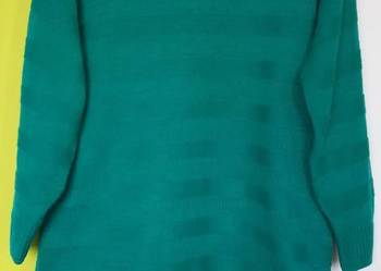 L/XL(46/48) Zielony tuniko-sweter jak nowy Laura Torelli