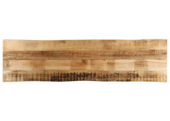 Blat stołu z naturalną krawędzią 160x40x25 cm drewno mango WM-370664