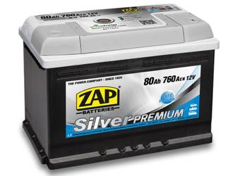 Akumulator 80Ah 760A Zap Silver Premium