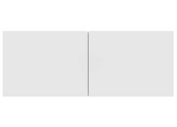 vidaXL Ścienne szafki TV, 2 szt., białe, 80x30x30 cm(SKU:804535)