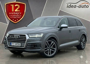 Audi SQ7 *Polski Salon*7-Osobowy*Bezwypadkowy*Roczna Gwarancja Techniczna*