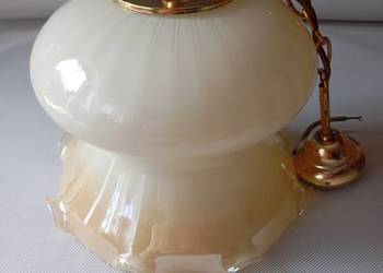 Lampa dwupoziomowa w stylu vintage