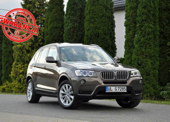 BMW X3 3.0d(258KM)*HeadUp*Xenon*Navi*Kamera*Panorama*Skóry*El.Klapa*Alu18"…