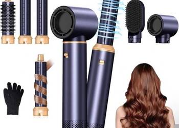 UKLISS Ulepszona wielofunkcyjna suszarka do włosów 5 w 1, 60 000 obr./min,