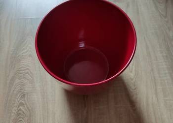 Donica doniczka ceramiczna czerwona śr. 28 cm