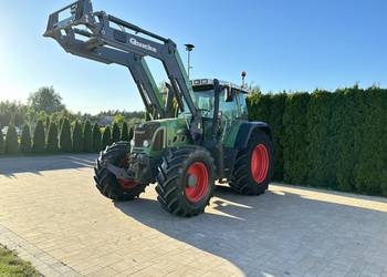Fendt vario 714 z tuzem i ładowaczem