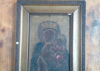 Święty obraz olej na blasze