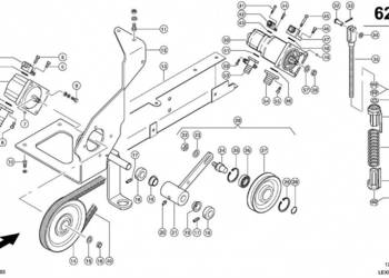 Claas Lexion 600 UCHWYT POMPY 0007719830 (Napęd pompy hydraulicznej)