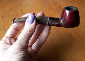 Stara drewniana fajka Stara drewniana fajka