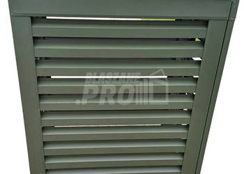Osłona pompy ciepła 90x40x150 cm  zielona GP323