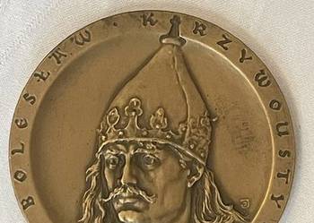 Medal pamiątkowy – Bolesław Krzywousty, PTTK Chełm 1986