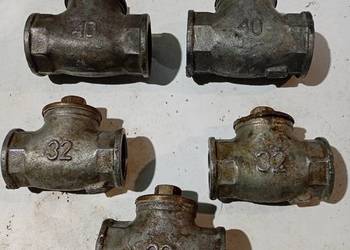 Zawory zwrotne 40i32 . 5sztuk