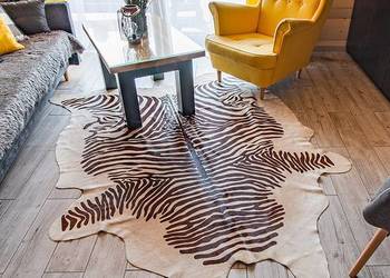 Skóra krowia/ zebra