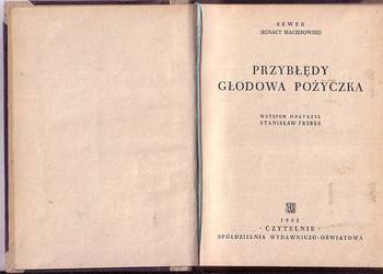 (9774) PRZYBŁĘDY GŁODOWA POŻYCZKA – SEWER (IGNACY MACIEJOWSK