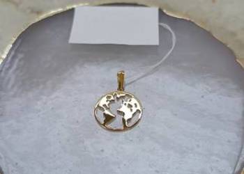 Złota Nowa zawieszka wys.21mm.pr.585