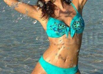 B.P.C. by BonPrix - NOWE niebieskie bikini 40 (80) A