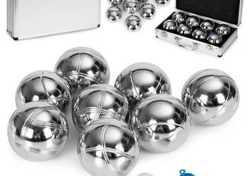 Zestaw do gry w bule kule boules petanque 8 szt. + walizka i akcesoria