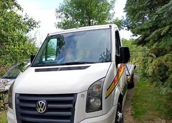 Volkswagen Crafter 55 bliźniaki autolaweta kat.B zamiana