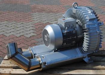 Wentylator bocznokanałowy, pompa próżniowa 8.5kw. Gardner Denver
