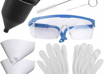 Zestaw Akcesoriów do Opryskiwacza | Kubek Lepkości, Szczotka, Igła, 2 Lejk…