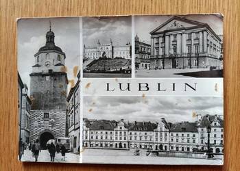 LUBLIN - M. IN. ZAMEK, STARY RATUSZ I BRAMA KRAKOWSKA