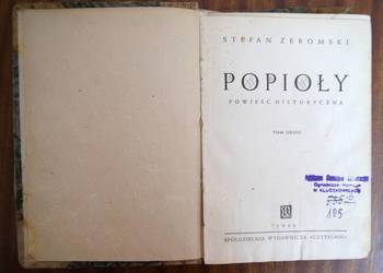 Stefan Żeromski - Popioły t. II - 1946