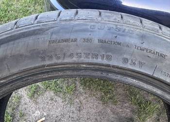 Opony letnie 225/45r18 7 mm