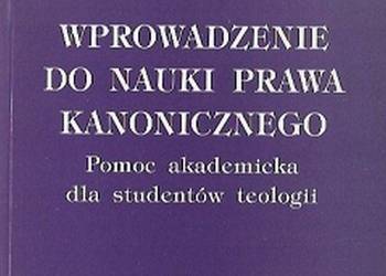 WPROWADZENIE DO NAUKI PRAWA KANONICZNEGO
