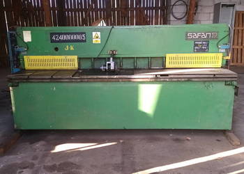 Gilotyna do blachy SAFAN  2500mm 2500/4 mm