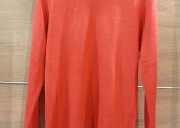 Cienki, Lekki Sweterek M Koralowy