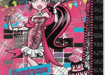 Monster High Zombiastyczna Wyklejanka Wampiryczne Party Draculaury Egmont M
