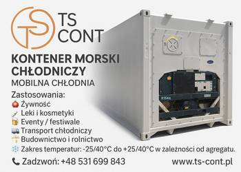 Kontener morski chłodniczy mroźnia 40 HC RF używany – TS-CONT