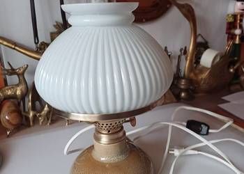 Piękna lampka stołowa z czasów PRL. Wałbrzych.