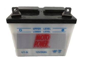 Akumulator motocyklowy 12V 24Ah 235A Moto Power U1-9