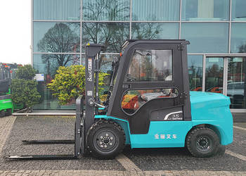 Wózek widłowy Baoli KBD35 kabina 3,5 tony diesel triplex 4,5 m