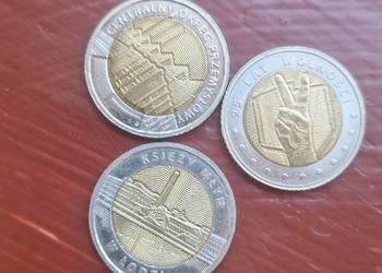 Zestaw 3 monet 5zł seria odkrywai Polskę