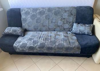 Granatowa kanapa za darmo