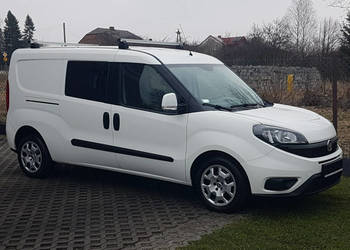 Fiat Doblo MAXI 5 OSÓB DŁUGI KLIMA 2 xDRZWI BOCZNE PRZESUWNE I-WŁAŚCICIEL …