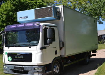 MAN TGL 12.250 WINDA DAUTEL 1 t DWIE KOMORY PRZESUWANA ŚCIANA