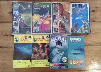 Kasety VHS 9 sztuk